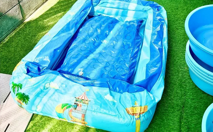 2026年のあいみー保育園の水遊び・プール開き