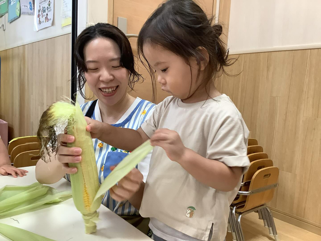 あいみー高津保育園 2歳児　食育