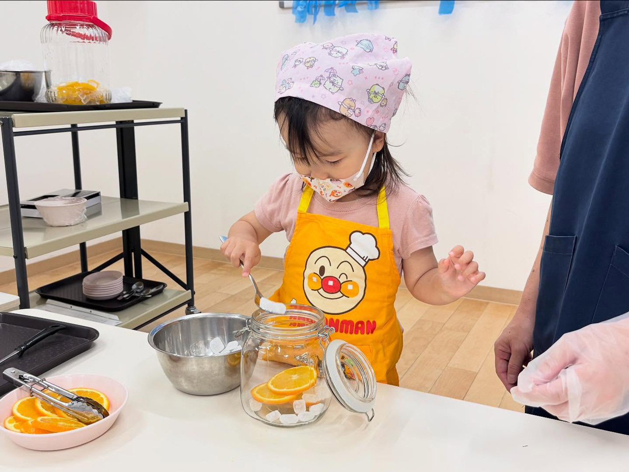 あいみー梶ヶ谷保育園 食育 〜ゼリー作り〜