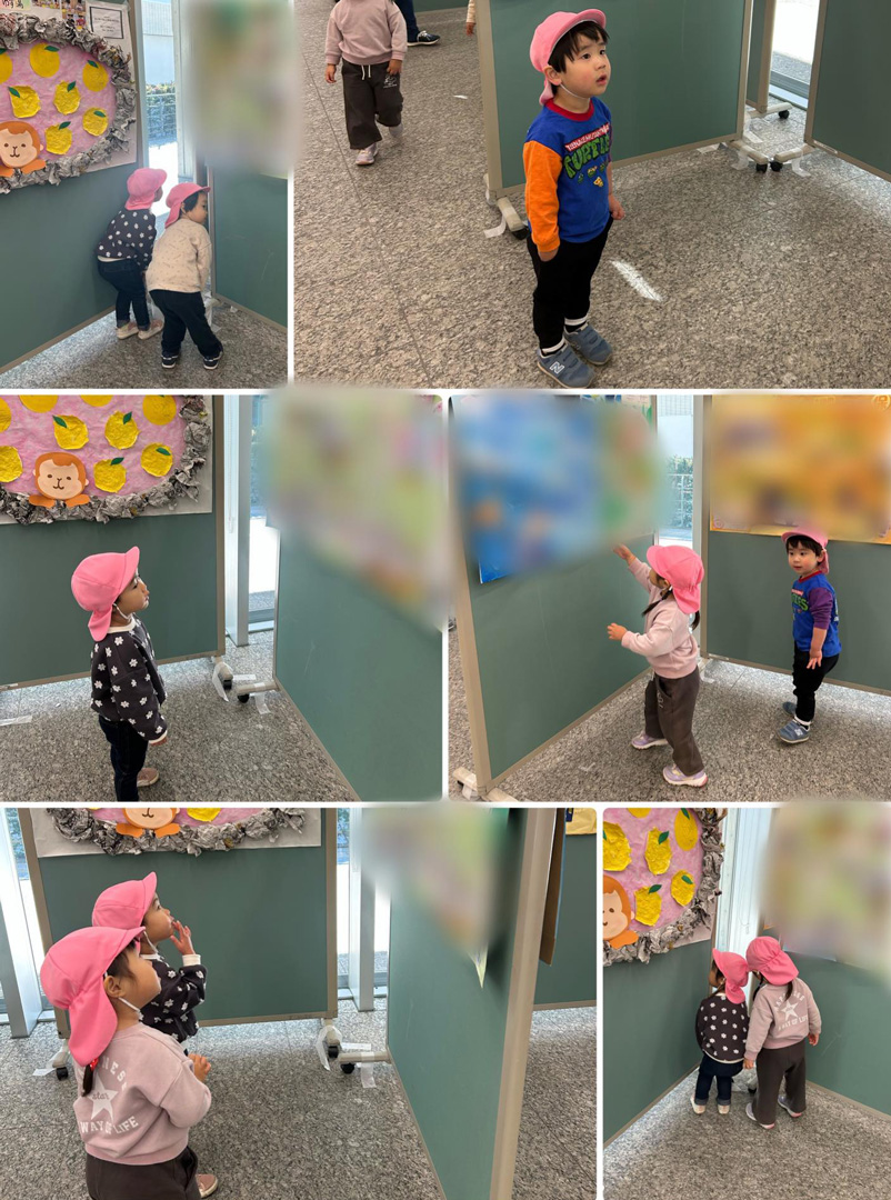 あいみーBelle鹿島田保育園 作品展を見に行きました！