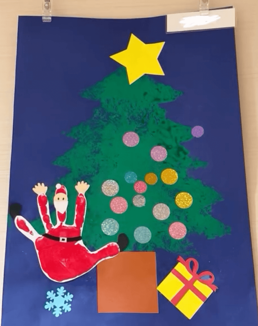 あいみー平間保育園 クリスマス制作