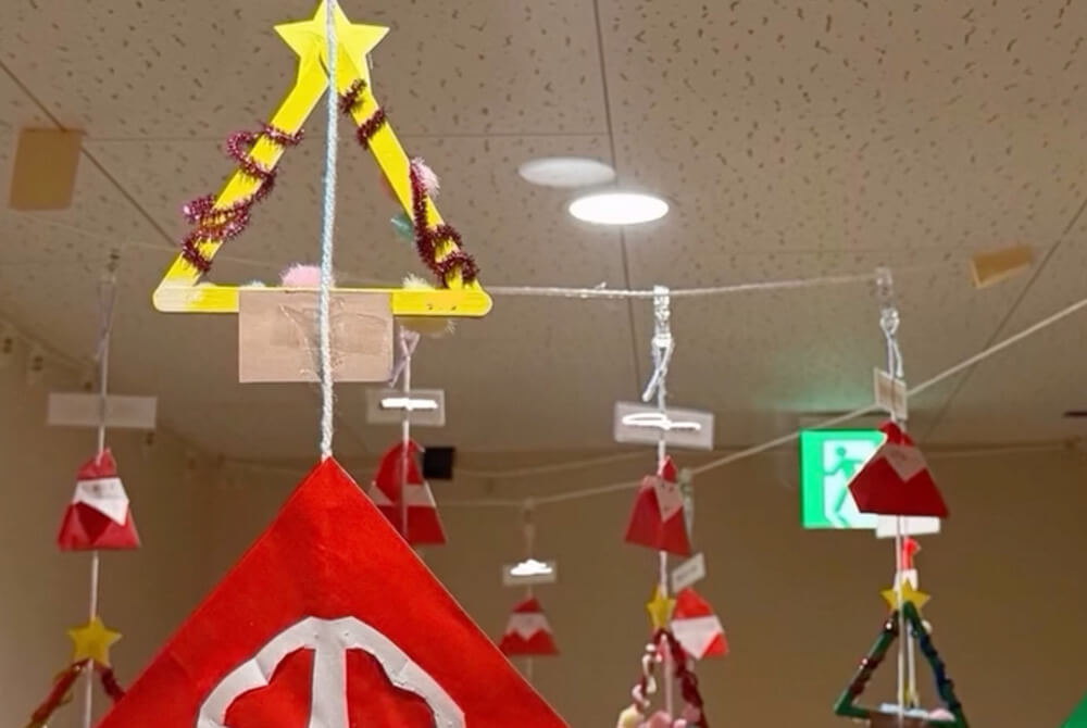あいみー平間保育園 クリスマス制作