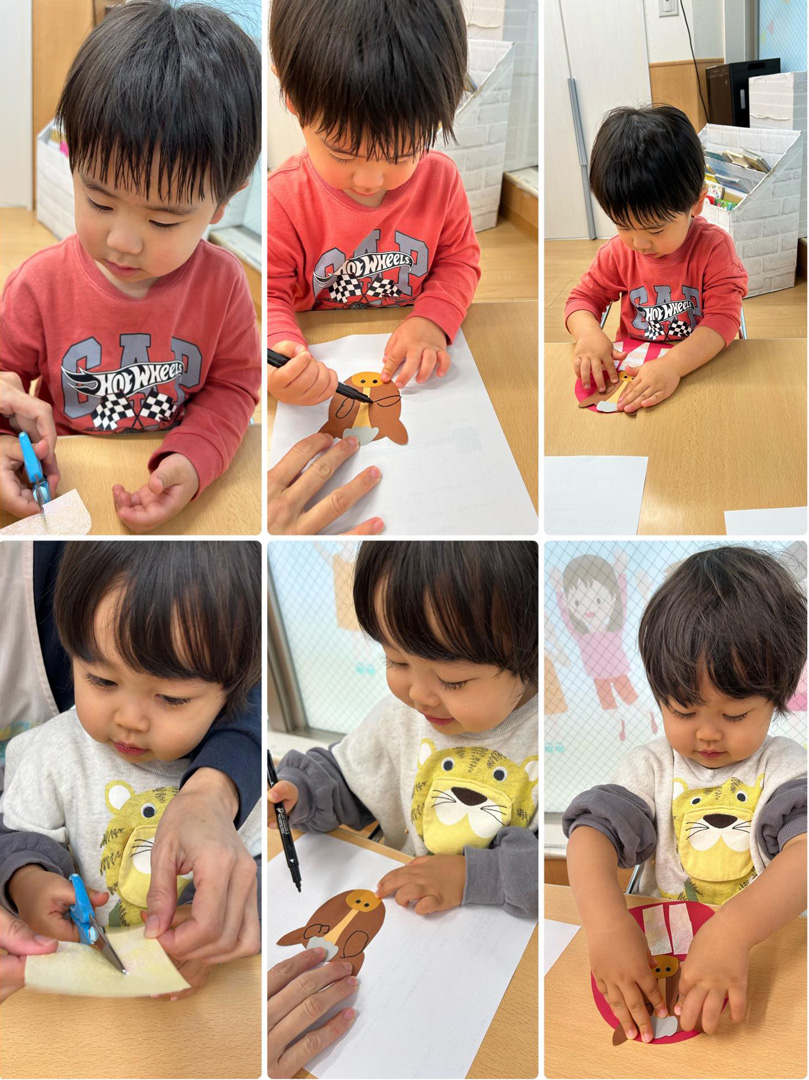 あいみーBelle鹿島田保育園 1月の製作