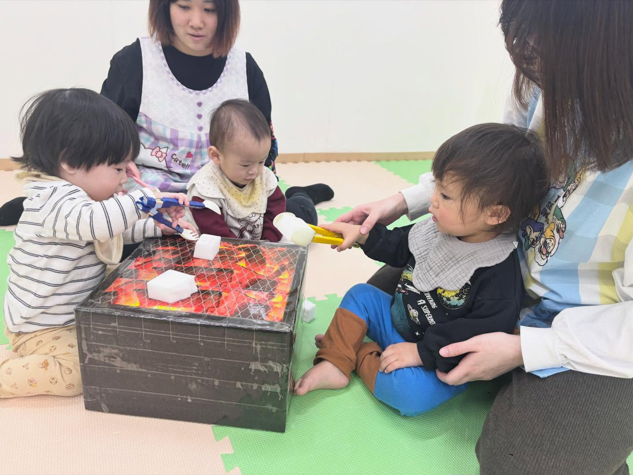 あいみー梶ヶ谷保育園 お正月集会〜おもちつき〜