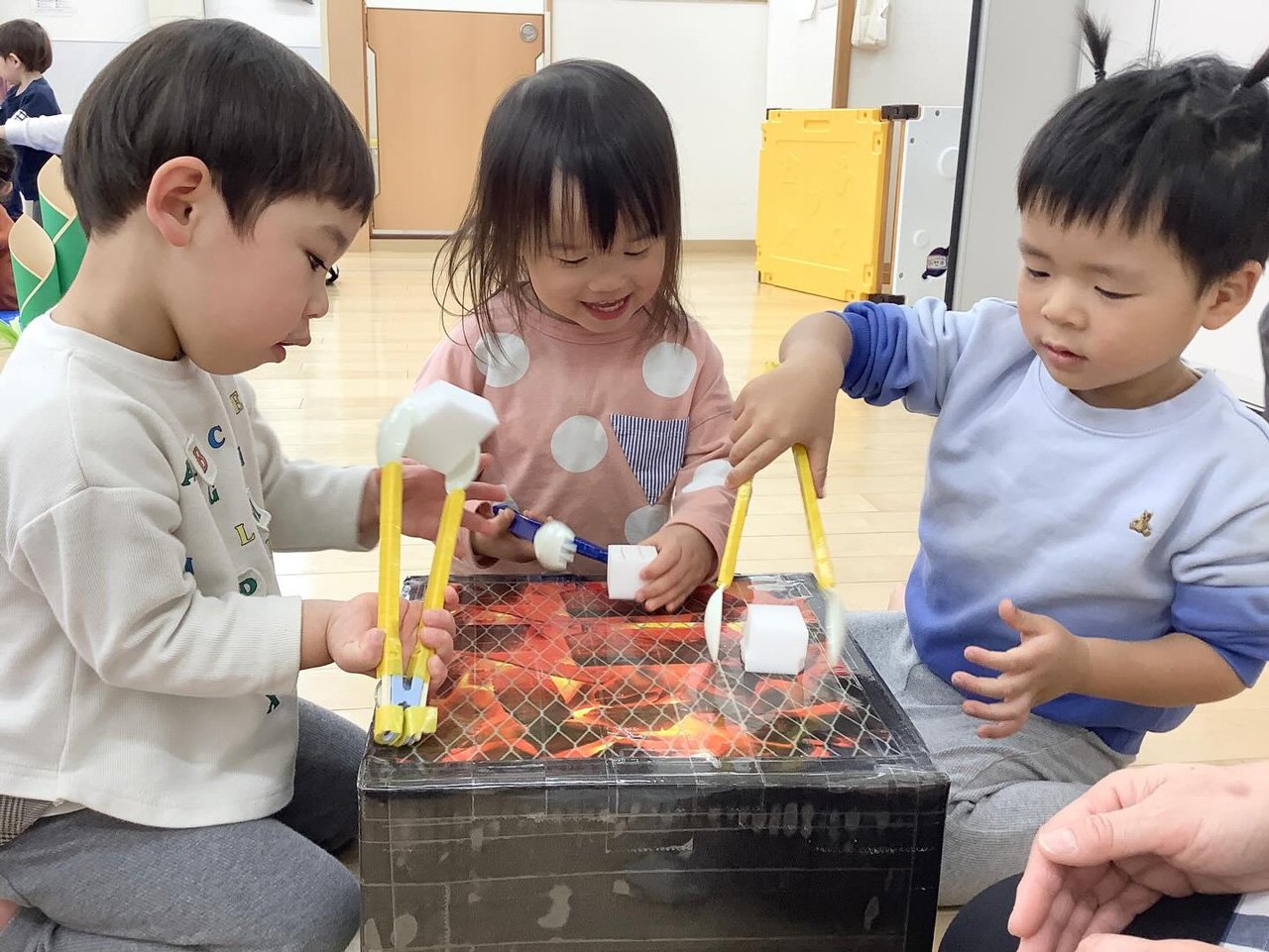 あいみー梶ヶ谷保育園 お正月集会〜おもちつき〜