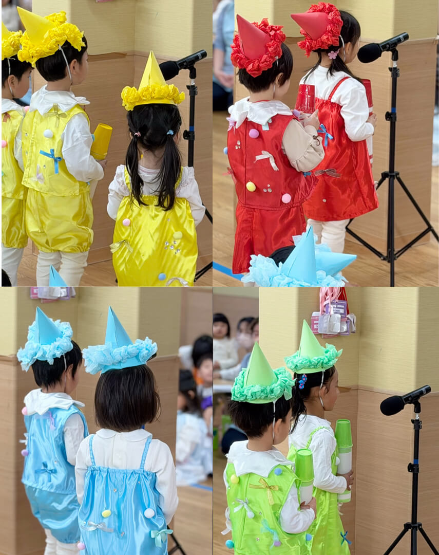 あいみー平間保育園 発表会の練習