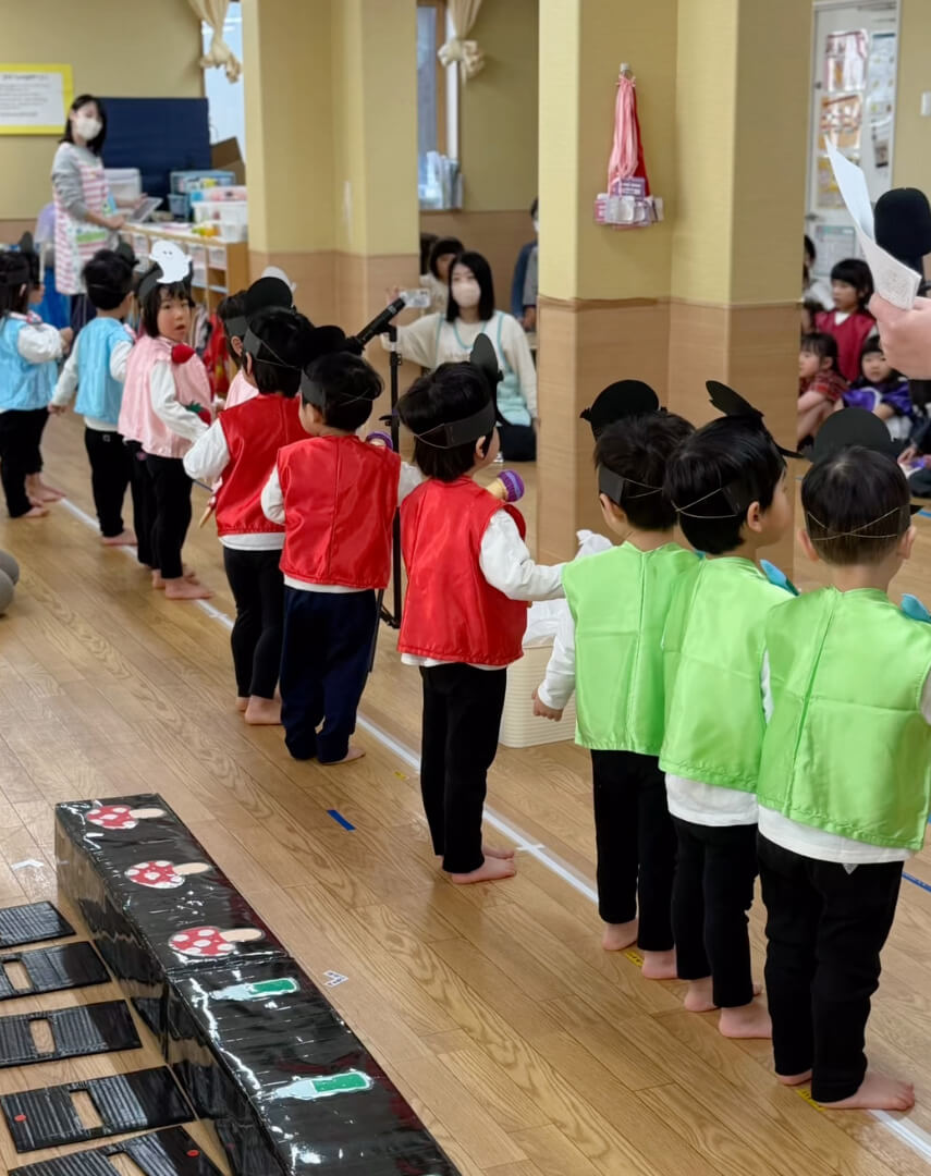 あいみー平間保育園 発表会の練習