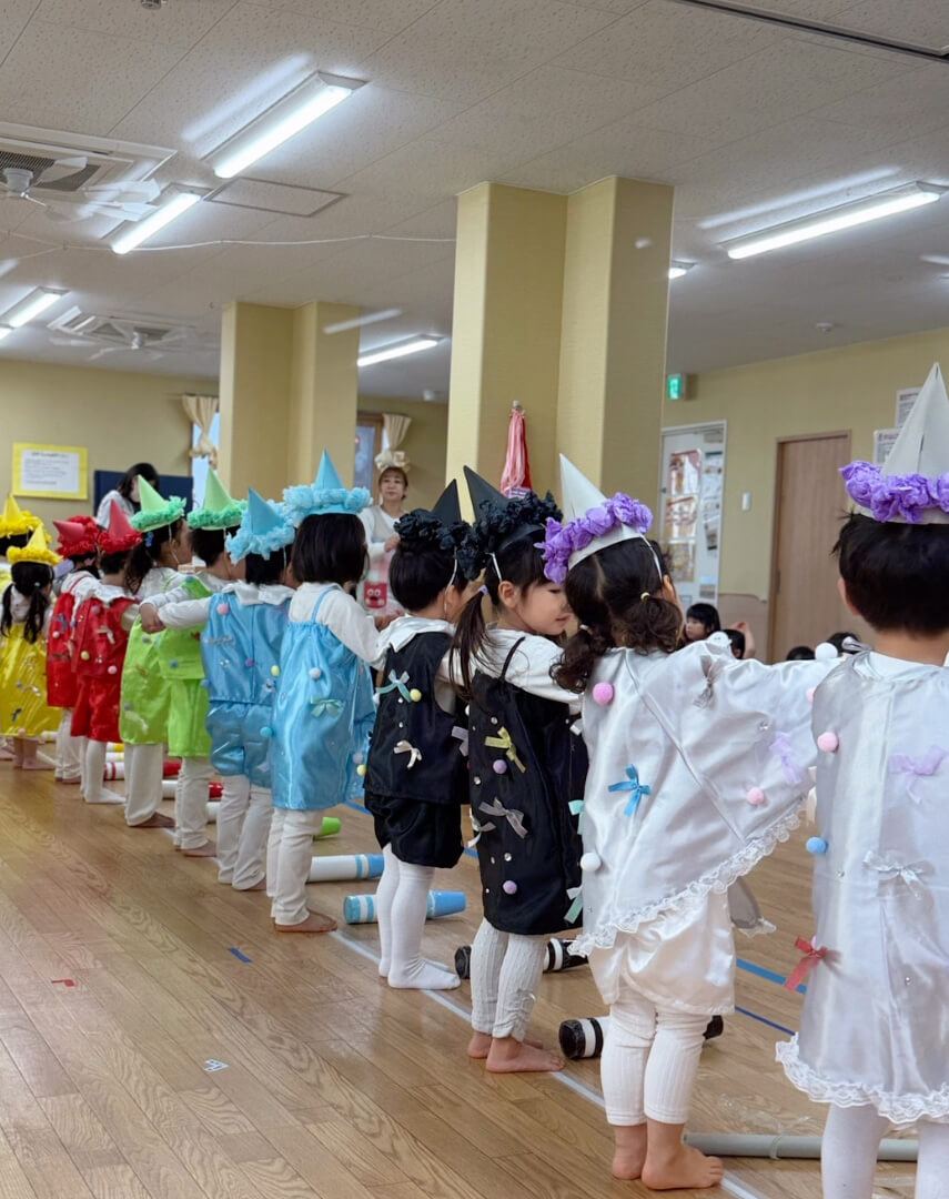 あいみー平間保育園 発表会の練習