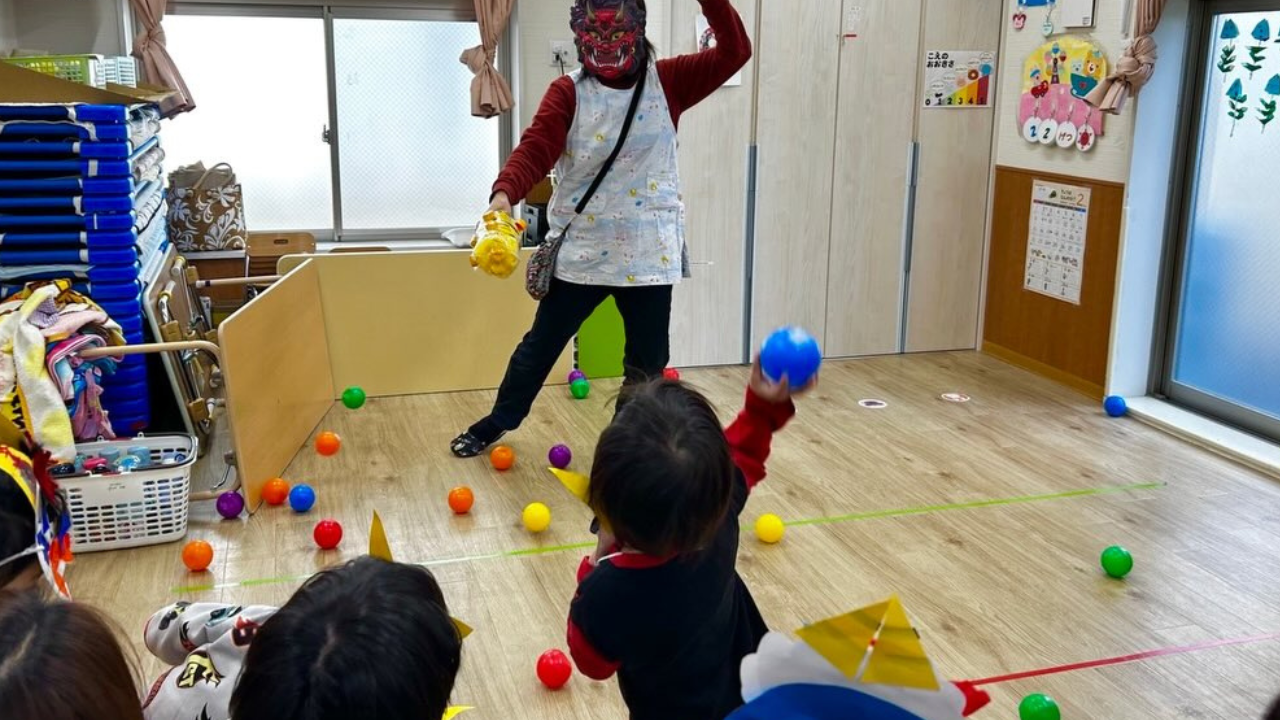 あいみー溝口保育園 節分の会