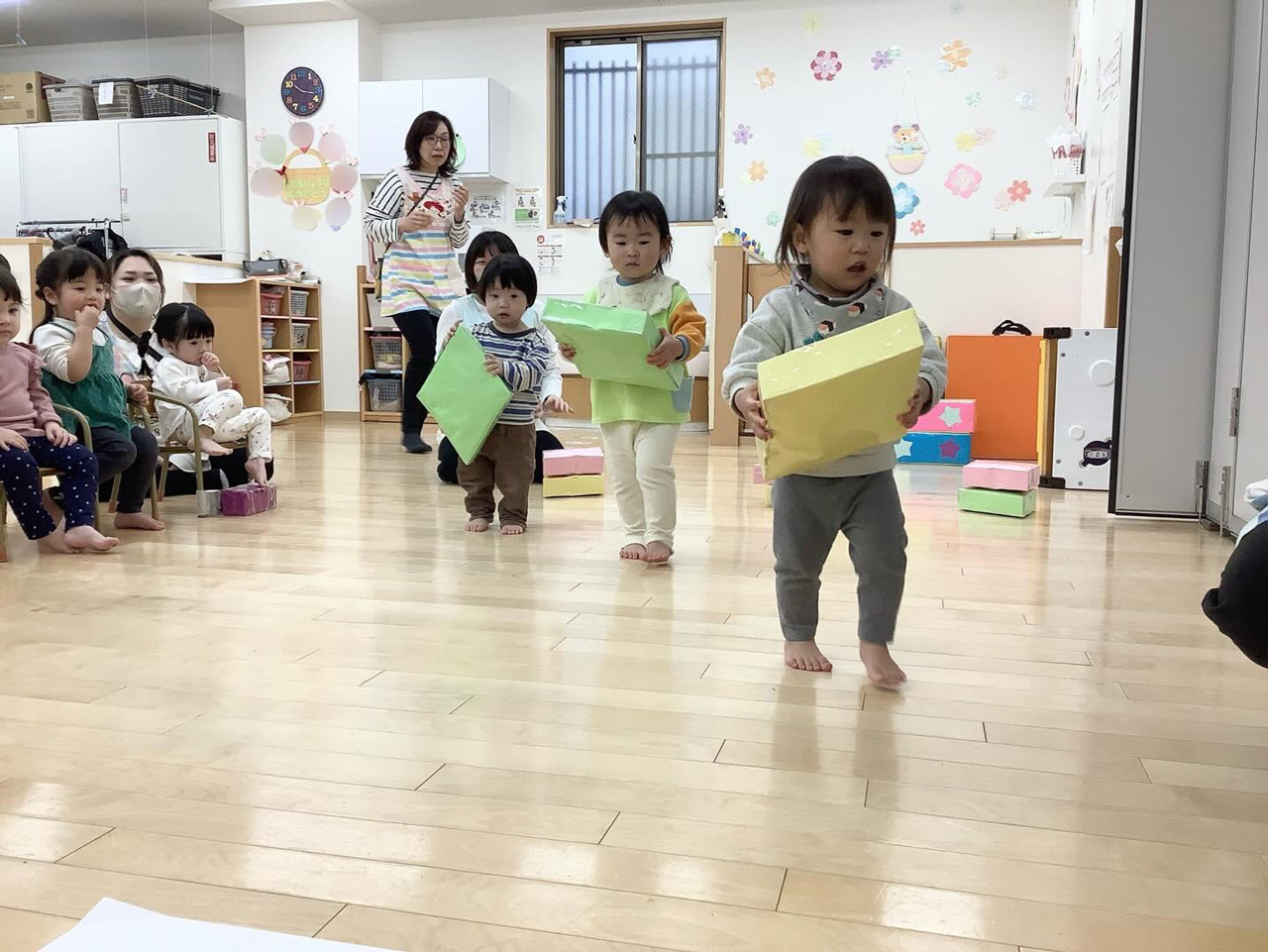 あいみー梶ヶ谷保育園 ひなまつり集会