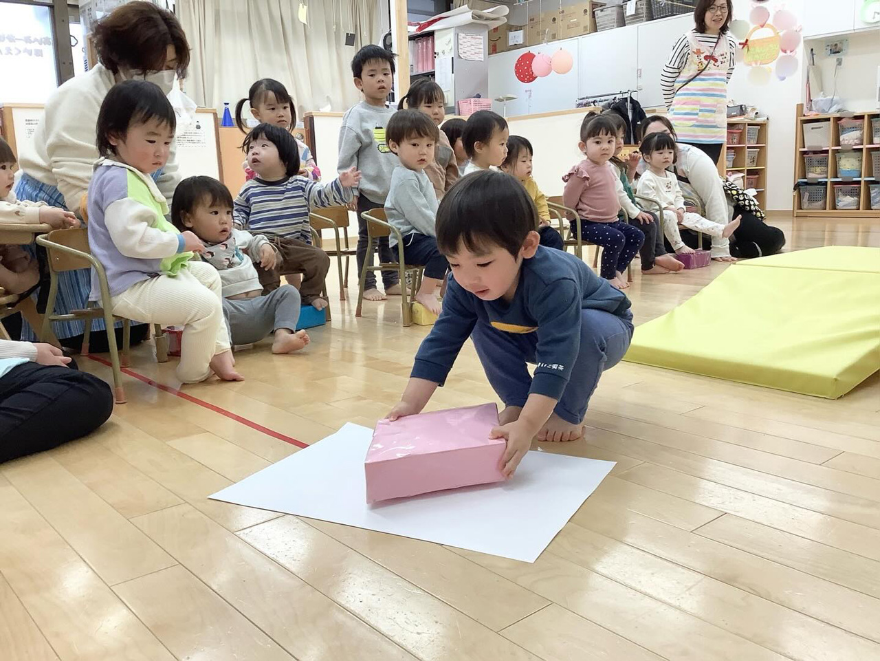 あいみー梶ヶ谷保育園 ひなまつり集会