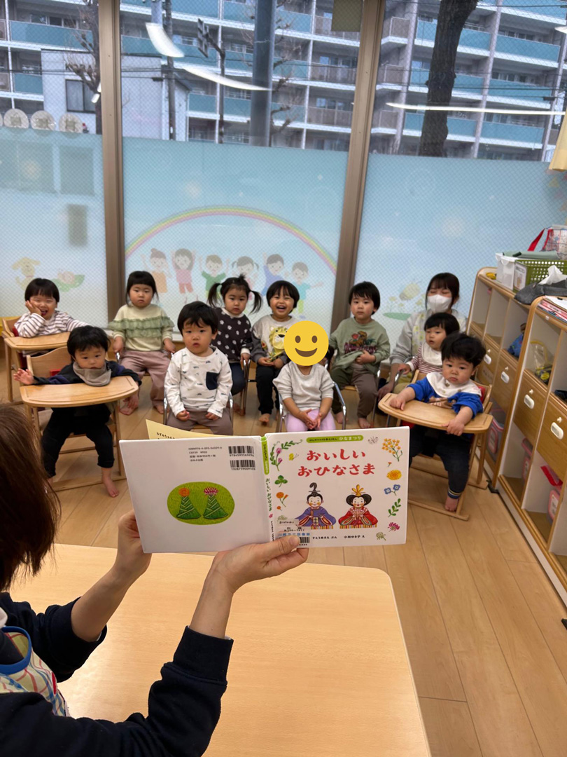 あいみーBelle鹿島田保育園 ひな祭り