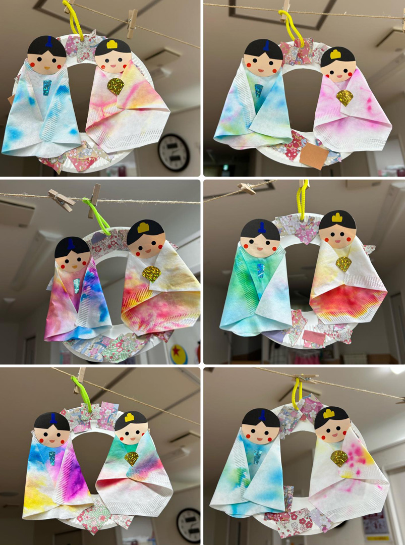 あいみーBelle鹿島田保育園 ひな祭り