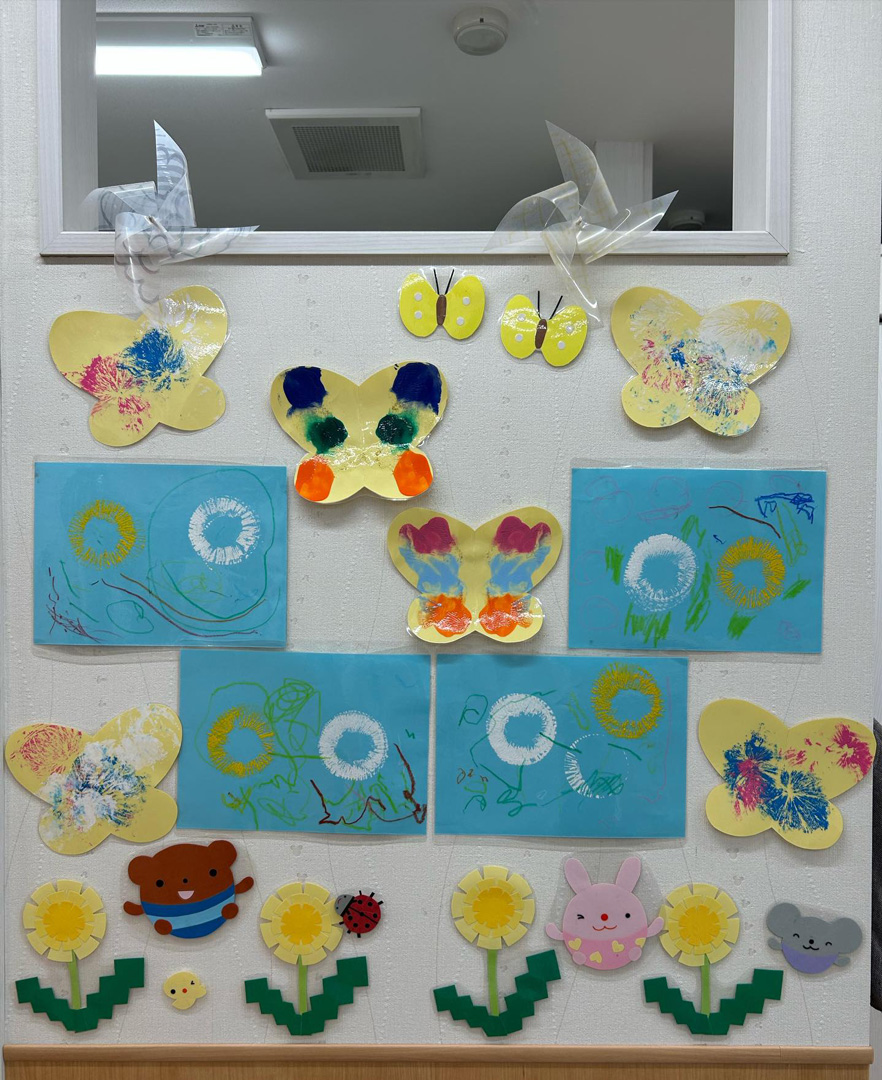 あいみーBelle鹿島田保育園 春の製作