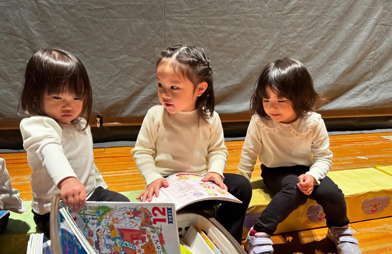 あいみー溝口保育園 2歳児（うさぎ組）3月の様子