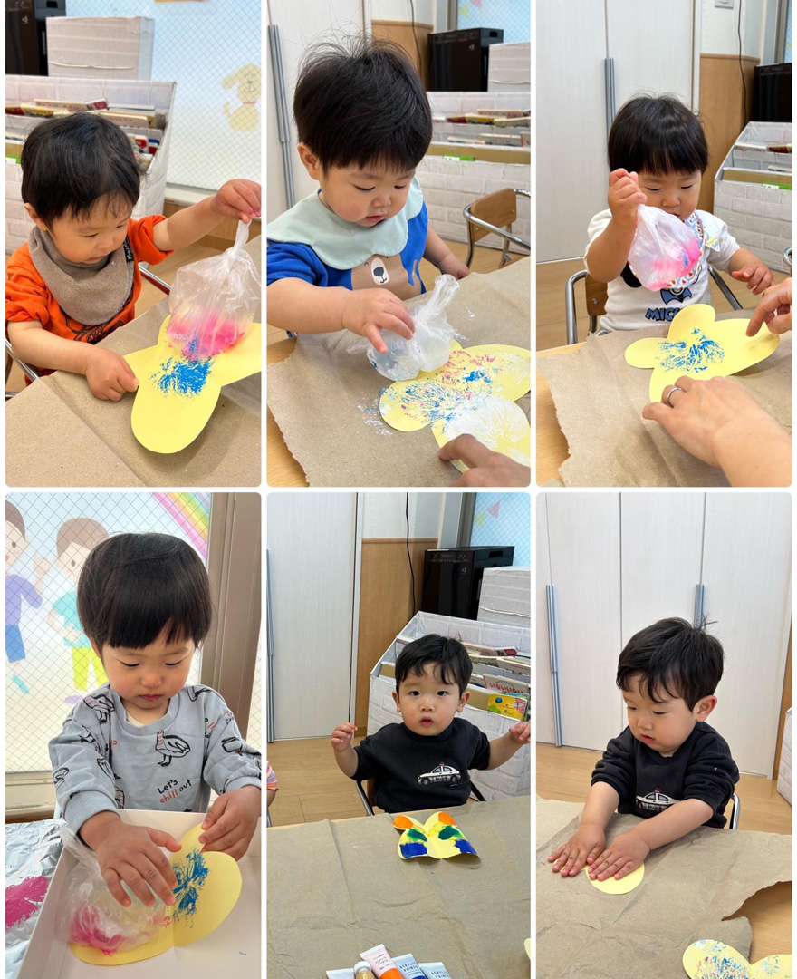 あいみーBelle鹿島田保育園 春の製作