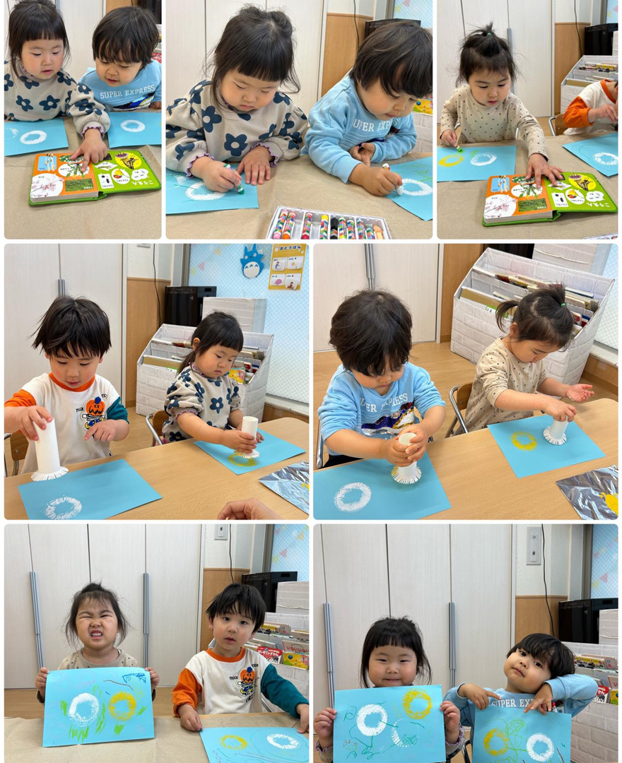 あいみーBelle鹿島田保育園 春の製作