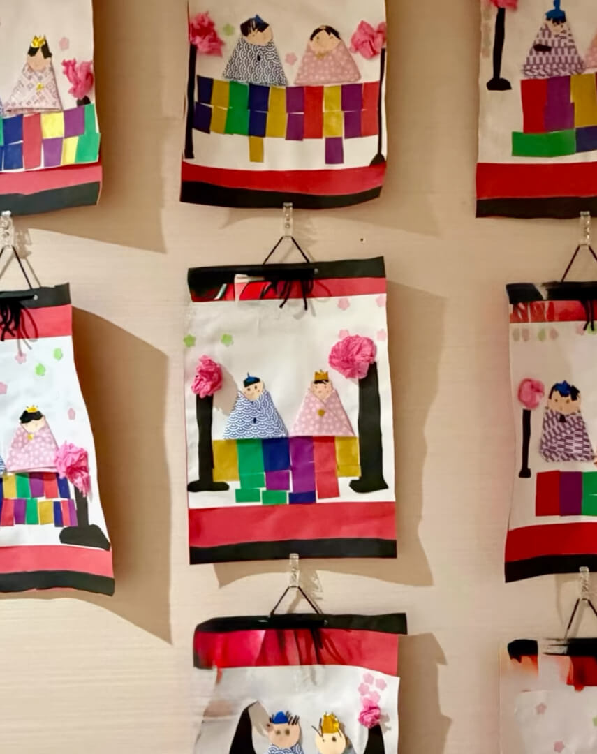 あいみー平間保育園 ひなまつりの製作