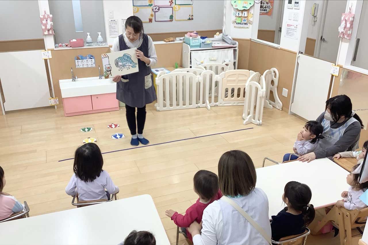 あいみーBelle鹿島田保育園 こどもの日集会をしました