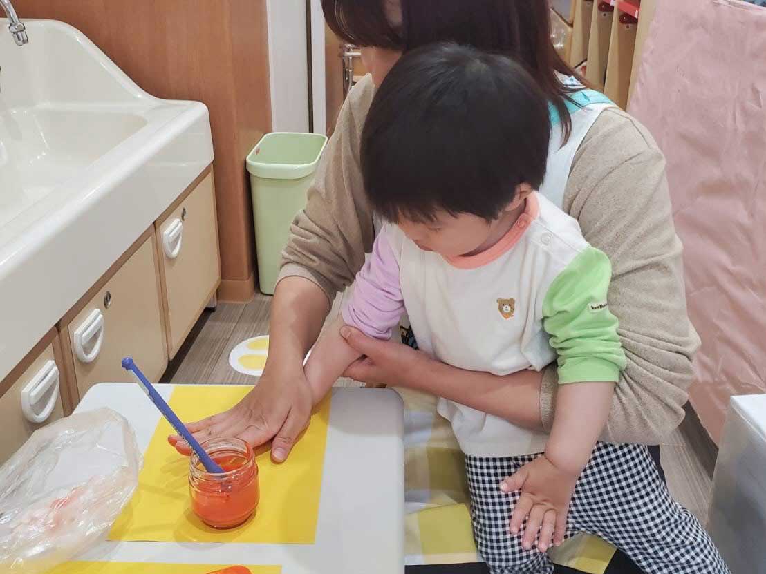 あいみー溝口保育園 1歳児りす組