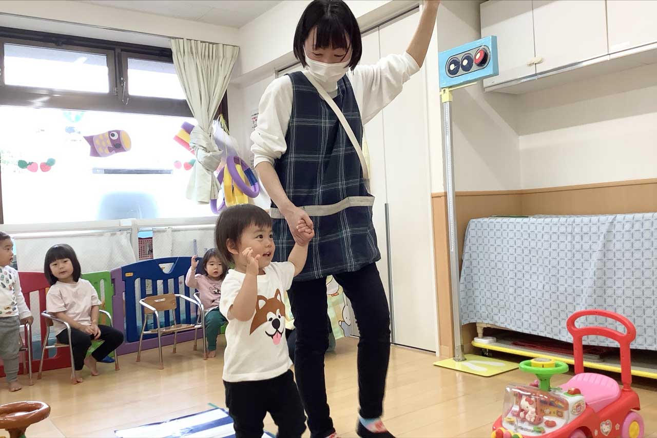 あいみーBelle鹿島田保育園 交通ルールのお話
