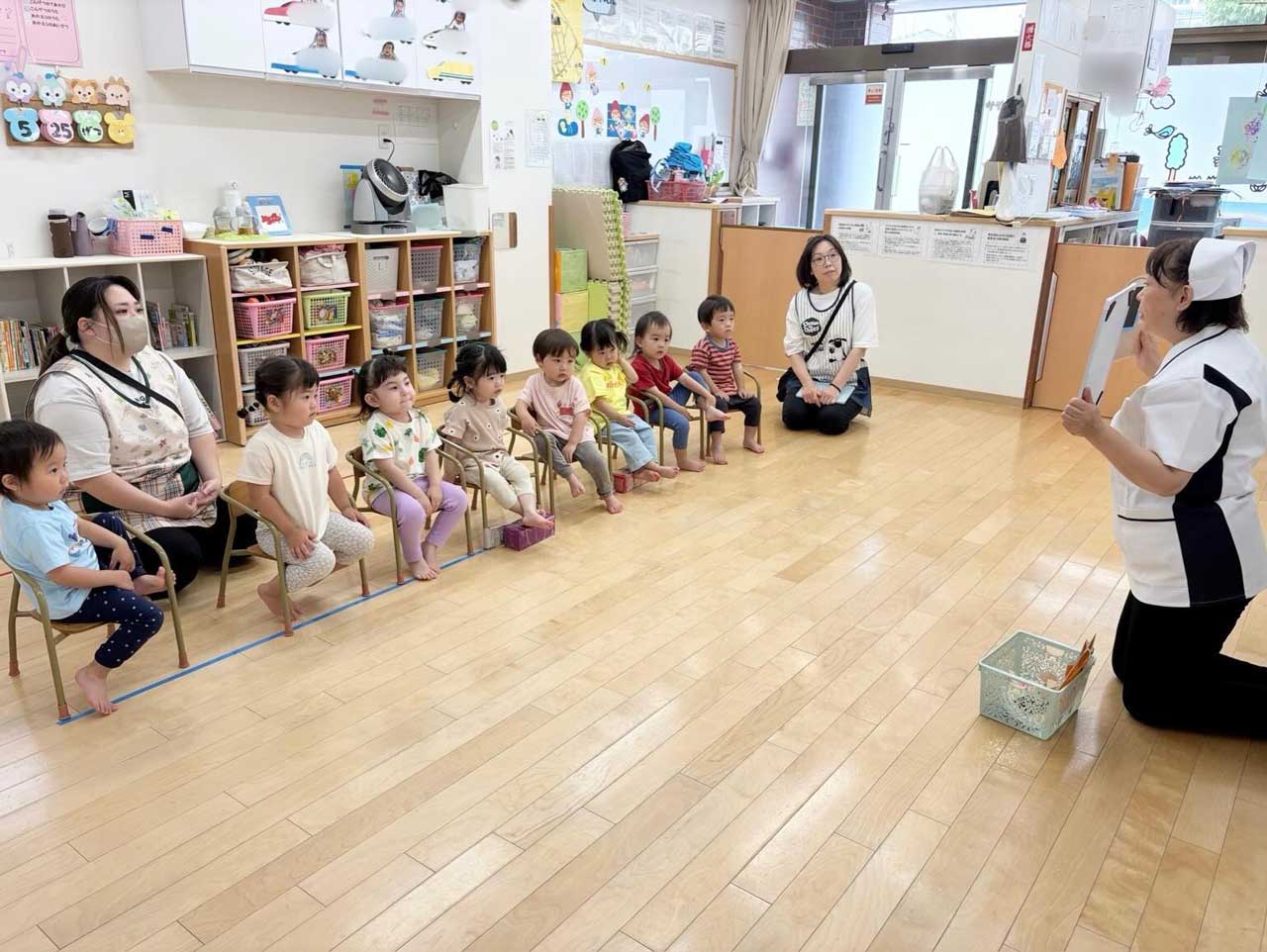 あいみー梶ヶ谷保育園 ほけん指導