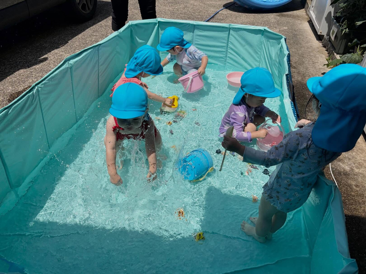 あいみー梶ヶ谷保育園 水遊び・プール