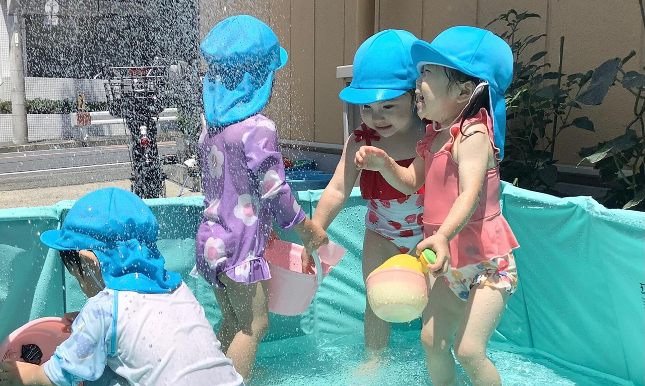 あいみー梶ヶ谷保育園 水遊び・プール