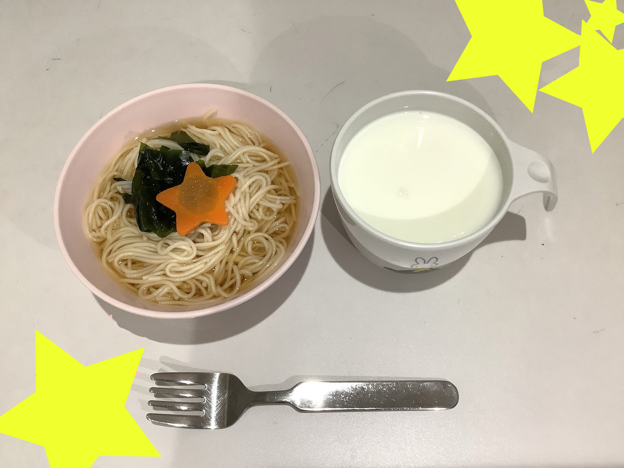 あいみー平間保育園 七夕献立